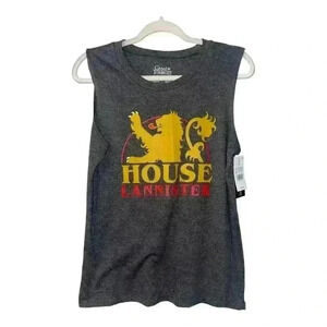 Game Of Thrones Womesn Gray Tank, Large‎